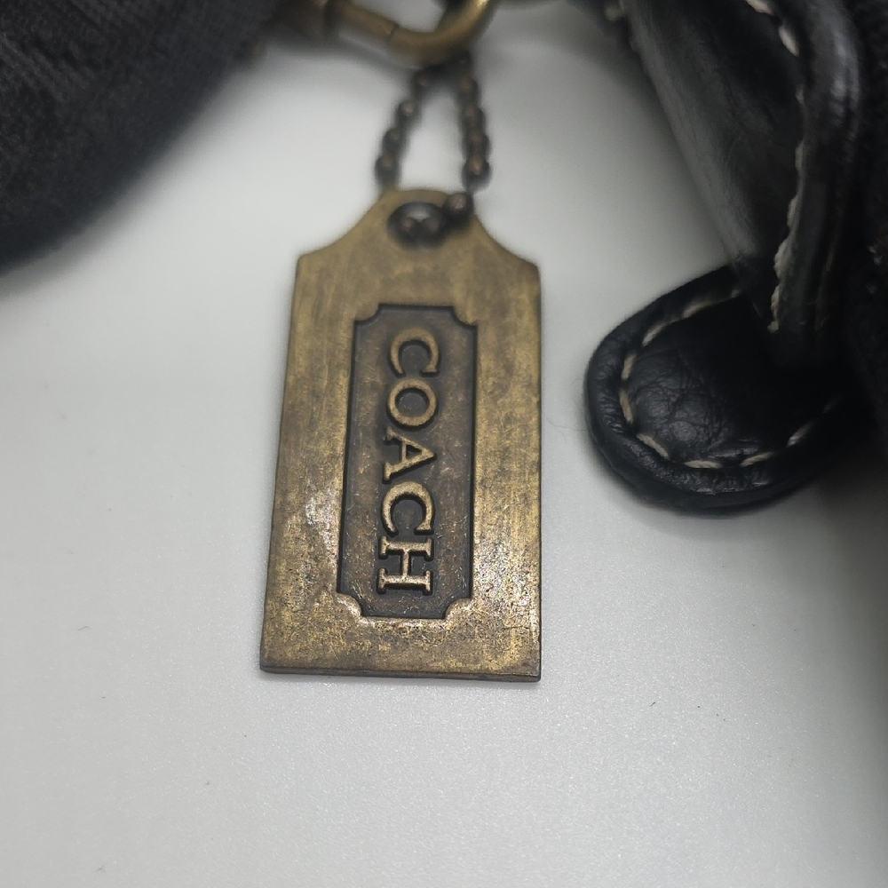 Coach Black Signature Messenger Crossbody - Picture 2 of 4